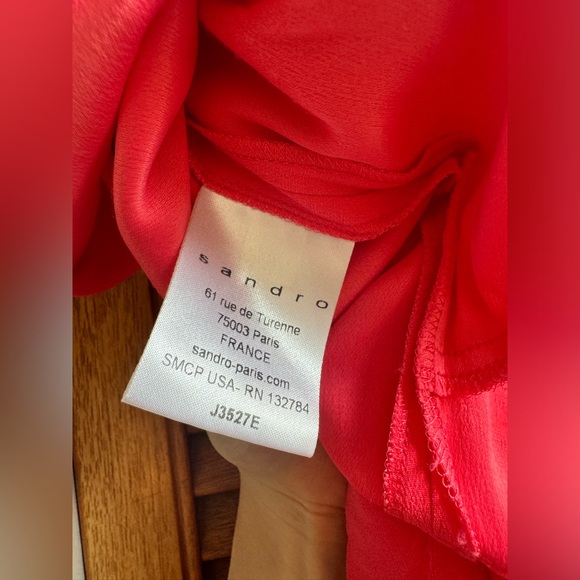 Hot Pink Sandro Size 3 Skirt - Picture 4 of 7